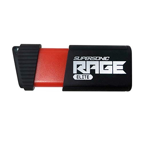 Product Cover Patriot 1TB Supersonic Rage Elite USB 3.1 Type A, USB 3.0 Flash Drive with Transfer Speeds of Up to 400MB/sec