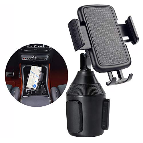 Product Cover Car Cup Holder Phone Mount Universal Adjustable Cradle Phone Holder for Car iPhone Xs/Max/X/XR/8/8 Plus,Samsung Note 9/ S10+/ S9/ S9+/ S8 by DALUZ