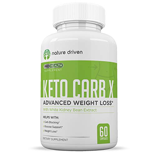 Product Cover Keto Carb Blocker for Weight Loss - Keto Diet Pills - Appetite Suppressant for Men & Women - Lose Belly Fat - Boost Metabolism - Starch Blocker - 60ct