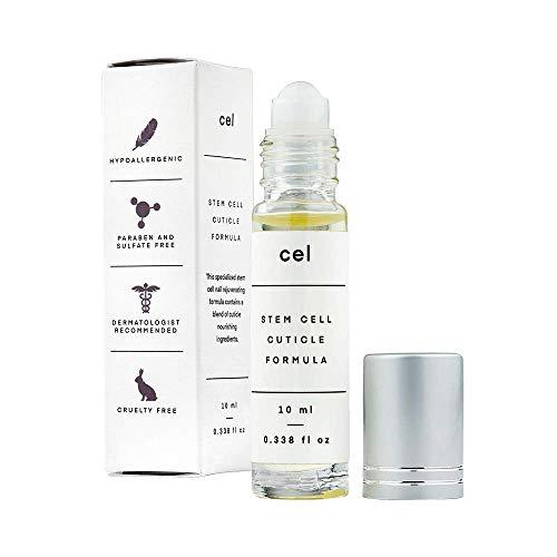 Product Cover Cel Stem Cell Cuticle Formula | Thick Nail Growth Serum for Brittle Damaged Nails | Cuticle Moisturizing Softener