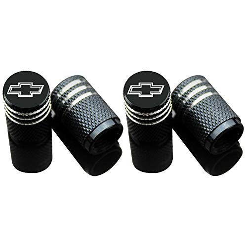 Product Cover Car Tire Air Valve Caps- Auto Wheel Tyre Dust Stems Cover with Logo Emblem Waterproof Dust-Proof Universal fit for Cars, SUV, Truck, Motorcycles 4 Pieces