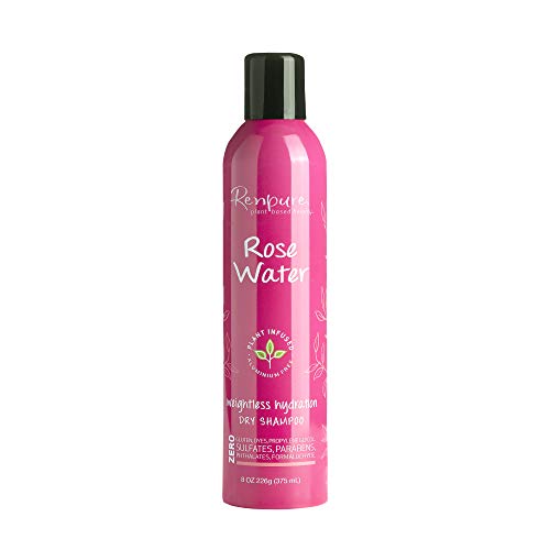 Product Cover Renpure plant-based Beauty Rose Water Weightless hydration dry Shampoo, 8 Oz
