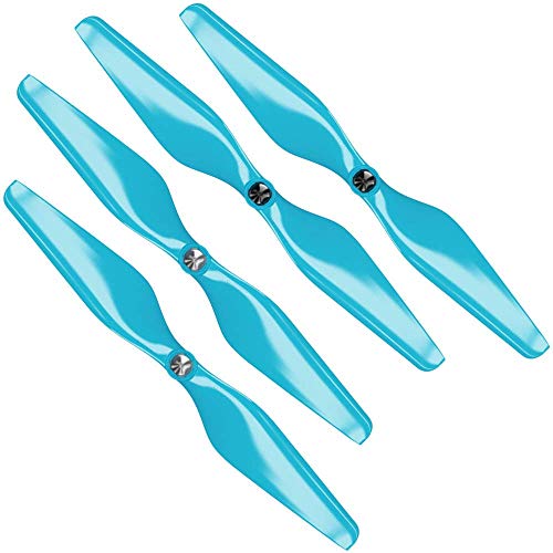 Product Cover MAS Upgrade Propellers for GoPro Karma with Built-in Nut in Aqua Blue - x4 in Set