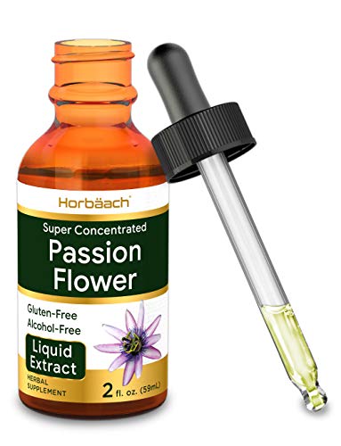 Product Cover Horbaach Passion Flower Extract | 2 oz | Alcohol Free | Super Concentrated | Vegetarian, Non-GMO, Gluten Free Liquid Herb Tincture Supplement Drops