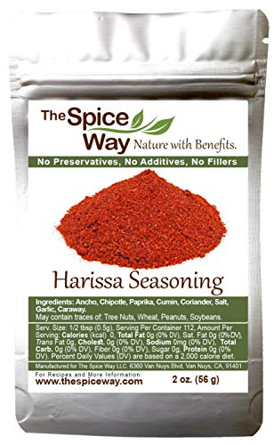 Product Cover The Spice Way Harissa Seasoning - A Spicy Hot Spice Blend to Create Paste and Sauce 2 oz