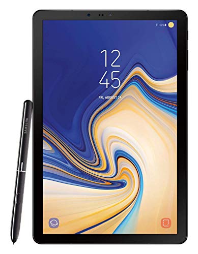 Product Cover Samsung Galaxy Tab S4 10.5 Inch 64GB with S Pen Black (Wi-Fi, 4GB RAM, 2.1GHz, Micro SD Card Slot) SM-T830NZKAXAR
