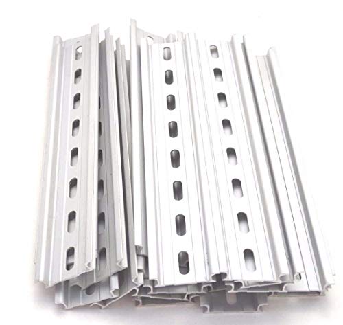 Product Cover T&G 10 Pieces DIN Rail Slotted Aluminum RoHS 8