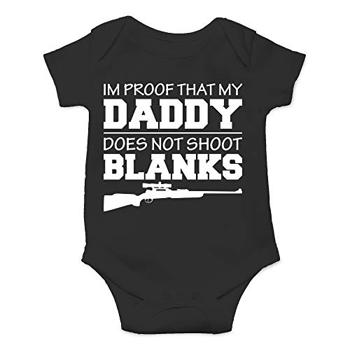 Product Cover CBTwear I'm Proof That My Daddy Does Not Shot Blanks - Hunting Buddy - Cute Infant One-Piece Baby Bodysuit