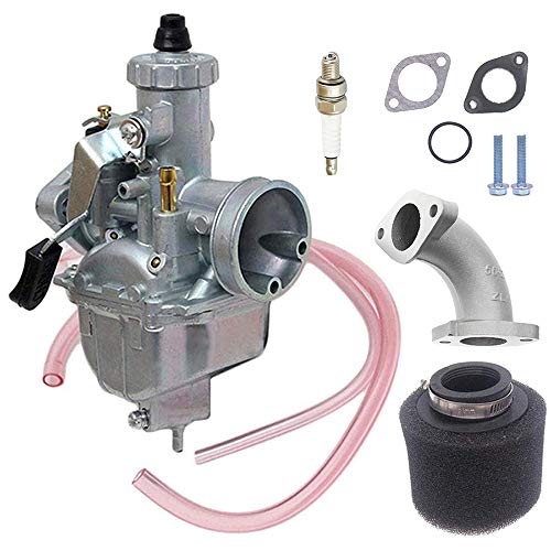 Product Cover VM22 26m Carburetor with Air Filter for Mikuni Intake Pipe Pit Dirt Bike Motorcycle 110cc 125cc 140cc Lifan YX Zongshen Pit Dirt Bike CRF70 XR50 KLX BBR Apollo Thumpstar Braaap Atomic DHZ SSR