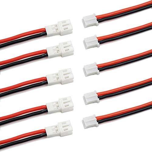 Product Cover 10pcs Upgraded Tiny Whoop JST-PH 2.0 Male and Female Connector Cable for Battery JJRC H36 H67 Blade Inductrix E010 E013