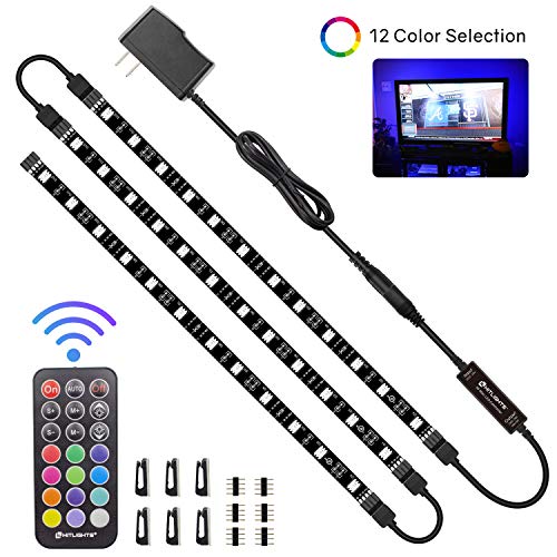 Product Cover LED Strip Lights, HitLights 3 Pre-Cut 12Inch/36Inch LED Light Strip Accent Kit for 24