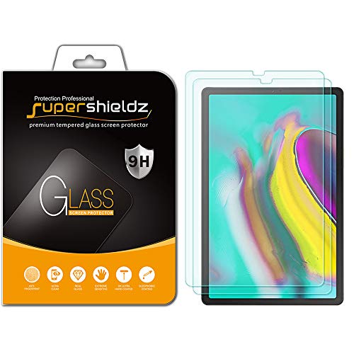 Product Cover (2 Pack) Supershieldz for Samsung Galaxy Tab S5e / Tab S6 (10.5 inch) Screen Protector, (Tempered Glass) Anti Scratch, Bubble Free