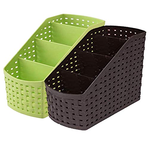 Product Cover Kuber Industries Compact 2 Piece Plastic Storage Basket (CTKTC5268)