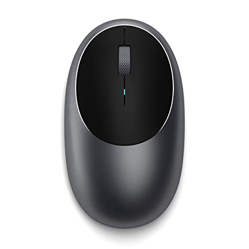 Product Cover Satechi Aluminum M1 Bluetooth Wireless Mouse with Rechargeable Type-C Port - Compatible with Mac Mini, iMac Pro/iMac, MacBook Pro/Air, 2019 iPad, 2018 iPad Pro (Space Gray)