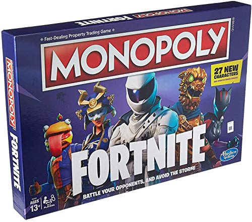 Product Cover Monopoly: Fortnite Edition Board Game Inspired by Fortnite Video Game Ages 13 & Up