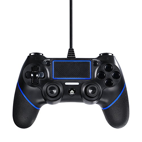 Product Cover Etpark PS4 Wired Controller for Playstation 4, Professional USB PS4 Wired Gamepad (Black Wired)