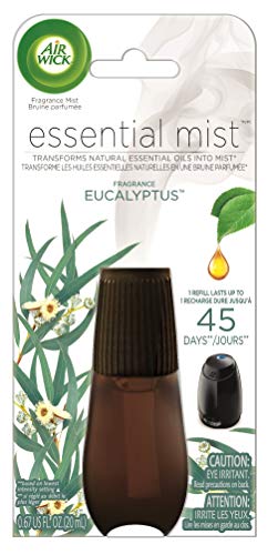 Product Cover Air Wick Essential Mist, Essential Oil Diffuser Refill, Eucalyptus, 1ct, Air Freshener
