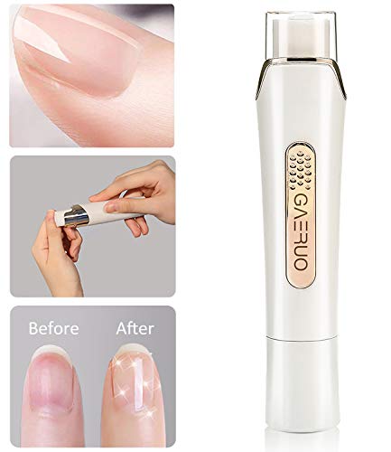 Product Cover Premium Electric Manicure Pedicure Tool, Rechargeable Nail Buffer and Polisher, Easily File and Shine Fingernails, Toenails for Naturally Beautiful Looking Nails (Standard Package)