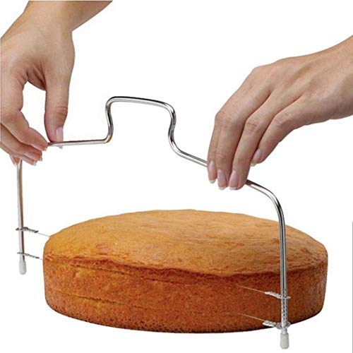 Product Cover GuGio Adjustable 2-Wire Layer Cake Cutter and Leveler, Stainless Steel