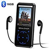 Product Cover MP3 Player, 16GB MP3 Player with Bluetooth 4.0, Portable HiFi Lossless Sound MP3 Music Player with FM Radio Voice Recorder E-Book 2.4'' Screen, Support up to 128GB (Headphone, Sport Armband Included)