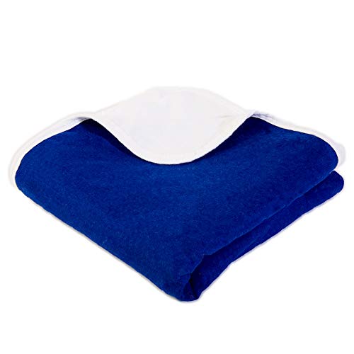 Product Cover SYB Baby Blanket, EMF Protection (Solid Blue)