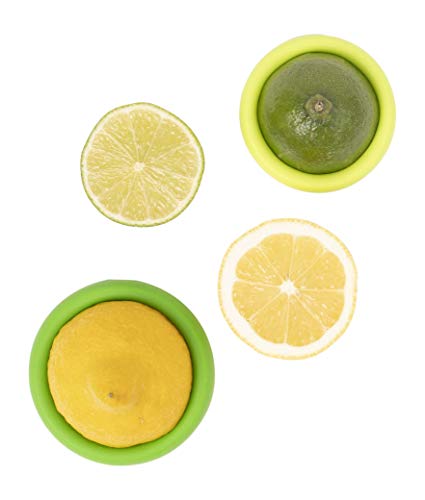 Product Cover Set of 2 Food Huggers - Reusable Silicone Food Savers - Small Sizes - Patented Product