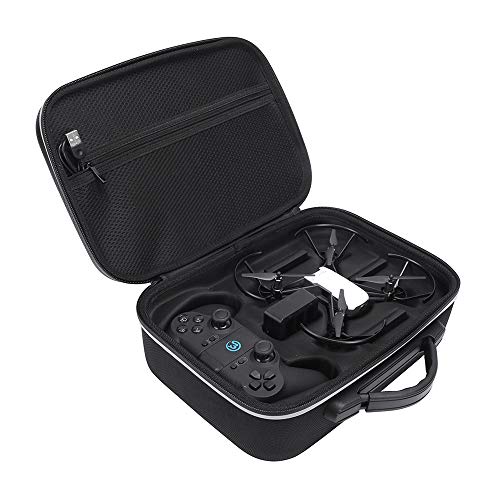 Product Cover HIJIAO Hard EVA Carrying Case for DJI Tello Quadcopter Drone Remote Controller and Fly Carry Bag Protective Box