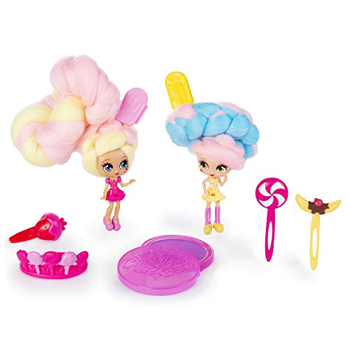 Product Cover Candylocks BFF 2 Pack, 3-Inch Kerry Berry & Beau Nana, Scented Collectible Dolls with Accessories