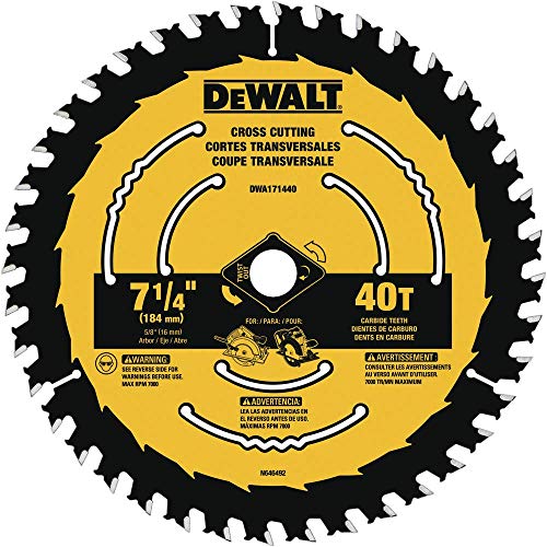 Product Cover DEWALT DWA171440 7-1/4-Inch 40-Tooth Circular Saw Blade