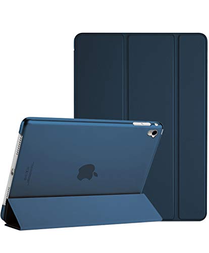 Product Cover ProCase iPad Pro 9.7 Case 2016 (Old Model), Ultra Slim Lightweight Stand Smart Case Shell with Translucent Frosted Back Cover for Apple iPad Pro 9.7 Inch (A1673 A1674 A1675) -Navy