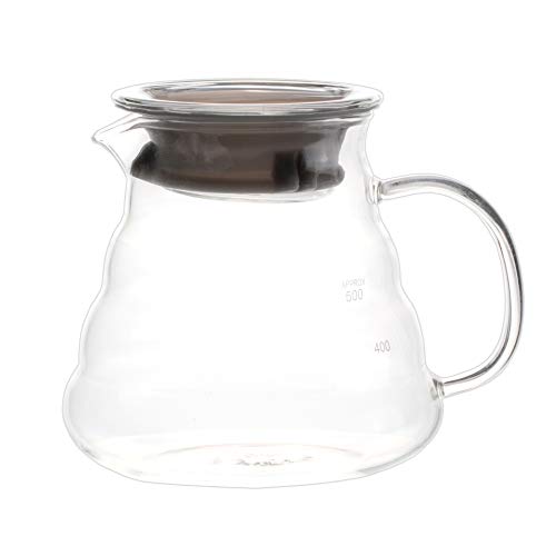 Product Cover BLUE BREW BB1008 Borosilicate Glass Coffee Server, 600 ML, Clear