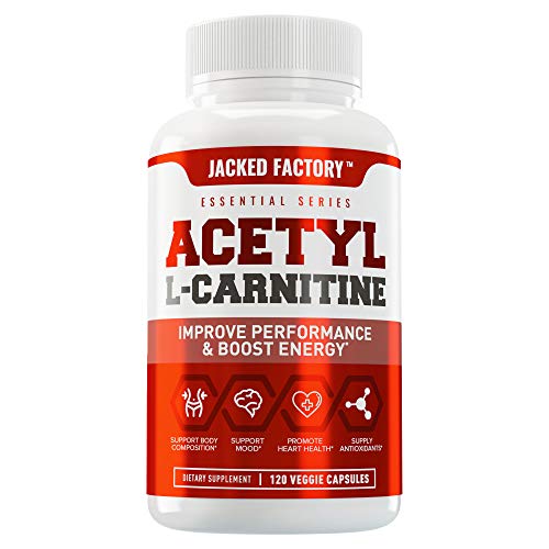 Product Cover Acetyl L Carnitine 1500mg Supplement - Premium ALCAR L-Carnitine Supplement for Energy, Body Recomposition, Memory & Focus - Zero Fillers - 120 Non GMO Veggie Pills