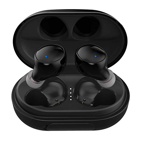 Product Cover Wireless Earbuds, UNIOJO TWS Bluetooth 5.0 Headphones IPX8 Waterproof Headphones Mini in-Ear 3D Stereo Sound Wireless Earphone, with 3000mAh Charging Case