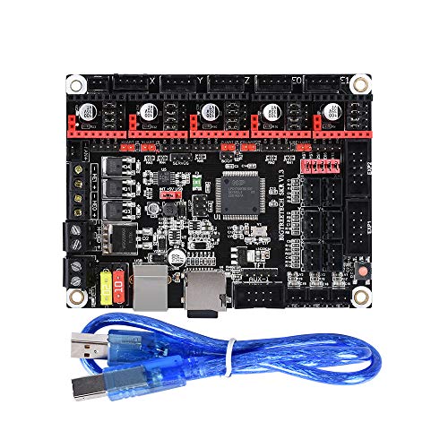 Product Cover BIQU 3D Printer Part SKR V1.3 32bit Control Board Smoothieboard&Marlin Open Source Compatible with Ramps1.4/1.5/1.6 Support A4988/8825/TMC2208/TMC2100 Drivers