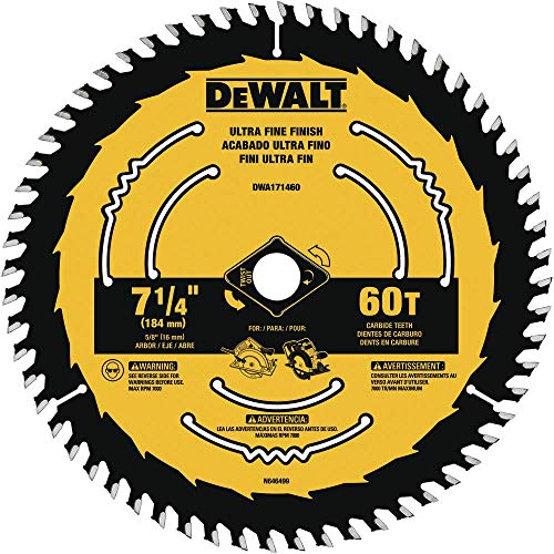 Product Cover DEWALT DWA171460 7-1/4-Inch 60-Tooth Circular Saw Blade