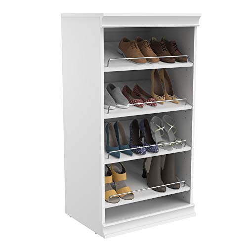 Product Cover ClosetMaid 4566 Modular Closet Storage Stackable Shoe Shelf Unit, White