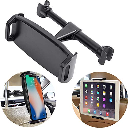 Product Cover Car Headrest Mount, YUNSONG 360° Rotating Universal Tablet Holder Sedan Backseat Seat Mount for Phone 4.7