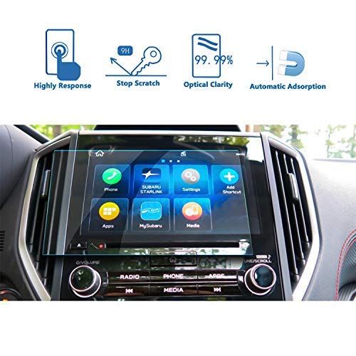 Product Cover LFOTPP Customized for 2019 2020 Forester 8-Inch Starlink Car Navigation Screen Protector Tempered Glass Audio Infotainment Display Center Touch Protective Film Scratch-Resistant, High Clarity 8-Inch