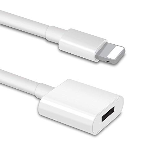 Product Cover Bebetter Extension Cable (White, 6.6FT/2M) Extender Dock Cable Pass Video, Data, Audio
