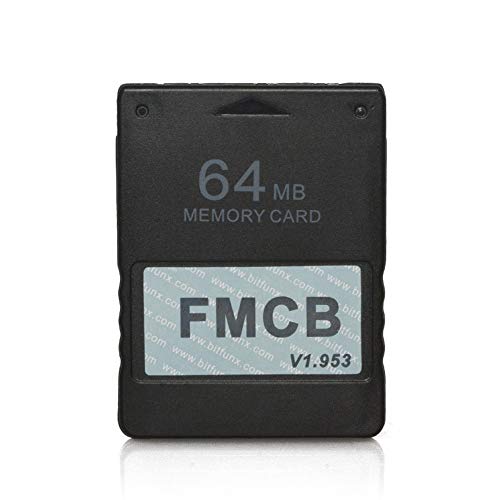 Product Cover RGEEK FreeMcBoot FMCB 1.953 PS2 Memory Card 64MB for Sony Playstation 2 PS2,Just Plug and Play, Help You to Start Games on Your Hard Disk or USB Disk