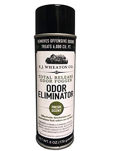 Product Cover E.J. Wheaton Co. Odor Eliminator, Total Release Odor Fogger, Effectively Deodorizes and Neutralizes Foul Odors on Contact, Fresh Scent (6 OZ)