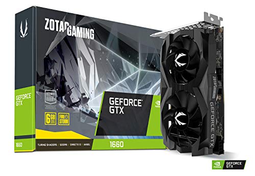 Product Cover ZOTAC Gaming GeForce GTX 1660 6GB GDDR5 192-bit Gaming Graphics Card, Super Compact, ZT-T16600F-10L