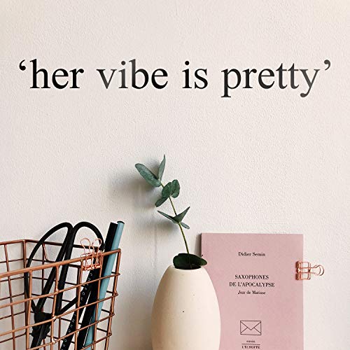 Product Cover Vinyl Wall Art Decal - Her Vibe is 2