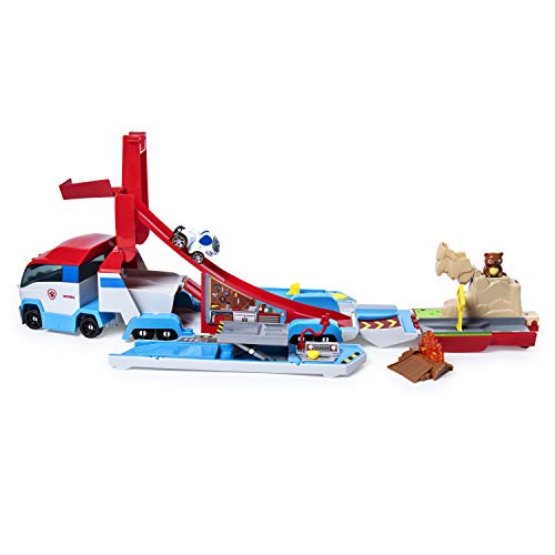Product Cover Paw Patrol, Launch'N Haul PAW Patroller, Transforming 2-in-1 Track Set for True Metal Die-Cast Vehicles