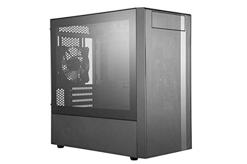 Product Cover Cooler Master MasterBox NR400 w/Front Mesh Ventilation, Minimal Design, Tempered Glass Side Panel and Single Headset Jack