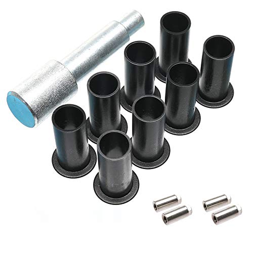 Product Cover DEF Door Pin Guides and Door Bushing Removal Tool Hinge Liners for 2007-2019 Jeep Wrangler JK JL 4 Door (Door Pin Guides and Door Bushing Removal Tool) (4 Door Pin Guides)