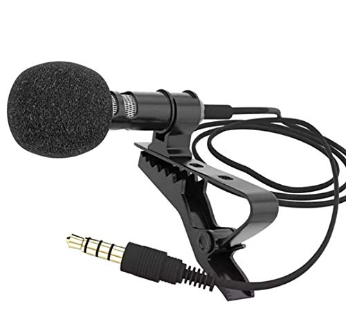 Product Cover RockDaMic Professional Lavalier Microphone Best Clip-on System Lapel Mic Condenser for Recording, YouTube, DSLR, Interview and ASMR Microphone