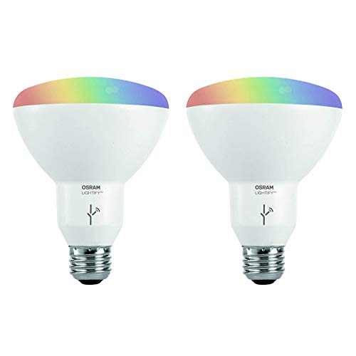 Product Cover Sylvania Osram Lightify Smart Home 65W BR30 White/Color LED Light Bulb (2 Bulbs)
