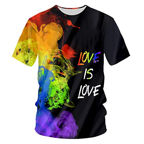Product Cover pinata Gay Pride Mens T Shirts 3D Printed Short Sleeve Polyester Top Tees for Men Unisex