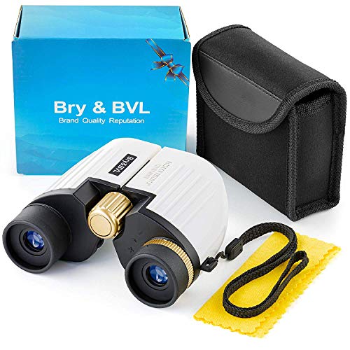 Product Cover Binoculars for Kids - High Resolution, Shockproof - 8X22 Kids Binoculars for Bird Watching, Best Gift for Boys, Girls - Real Optics Set for Outdoor Toddler Games - Detective and Spy Kids Toys